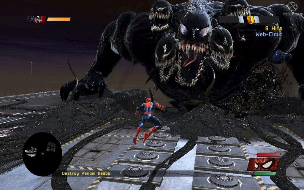 Spider man web of shadows сюжет