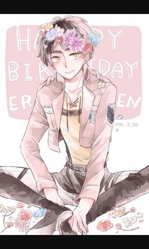  🍃Feliz cumpleaños!!! 🍃👑»Eren Jaeger «👑