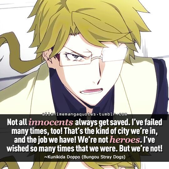 KUNIKIDA QUOTE TIME!! >_