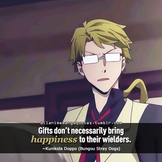 KUNIKIDA QUOTE TIME!! >_