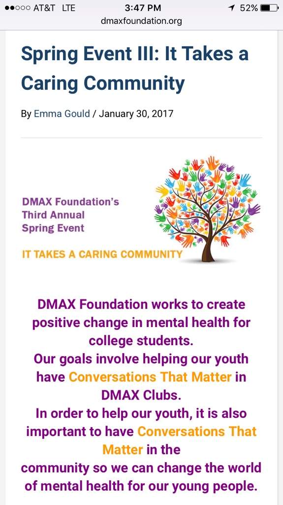 Dmax Foundation Spring Event Iii It Takes A Caring Community Lgbt Amino