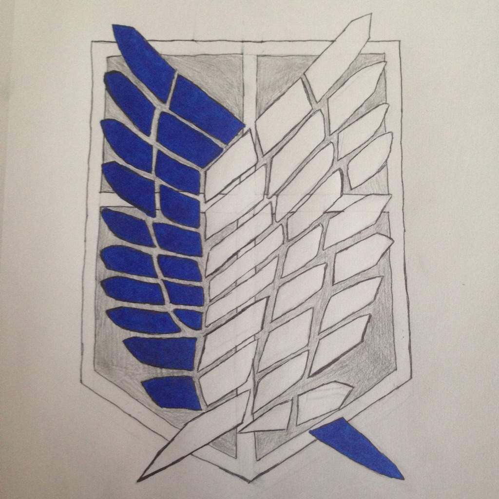 AOT scout regiment symbol. | Art Amino