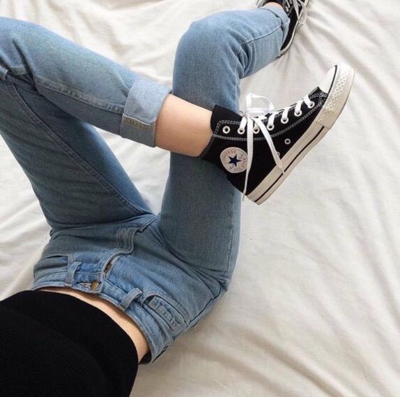 how to wear converse girls