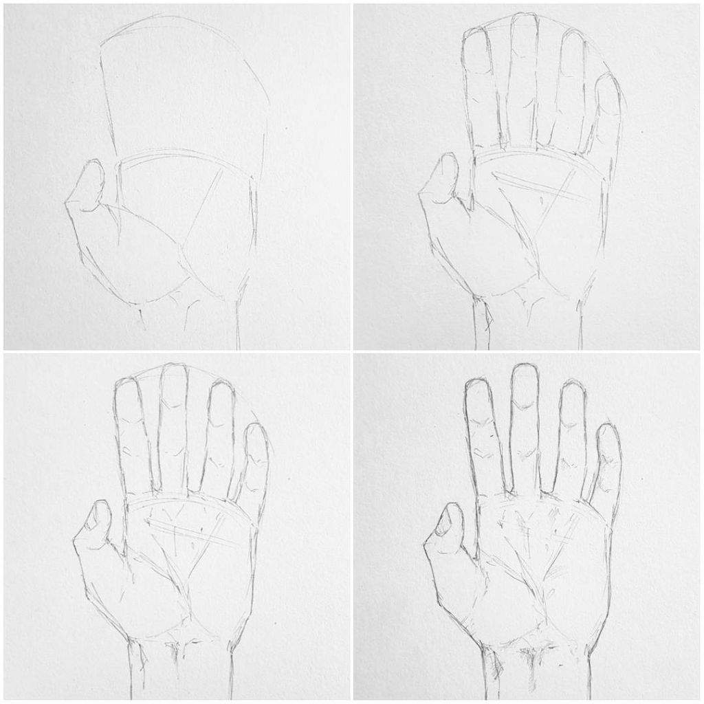 Hand tutorial | Drawing Amino