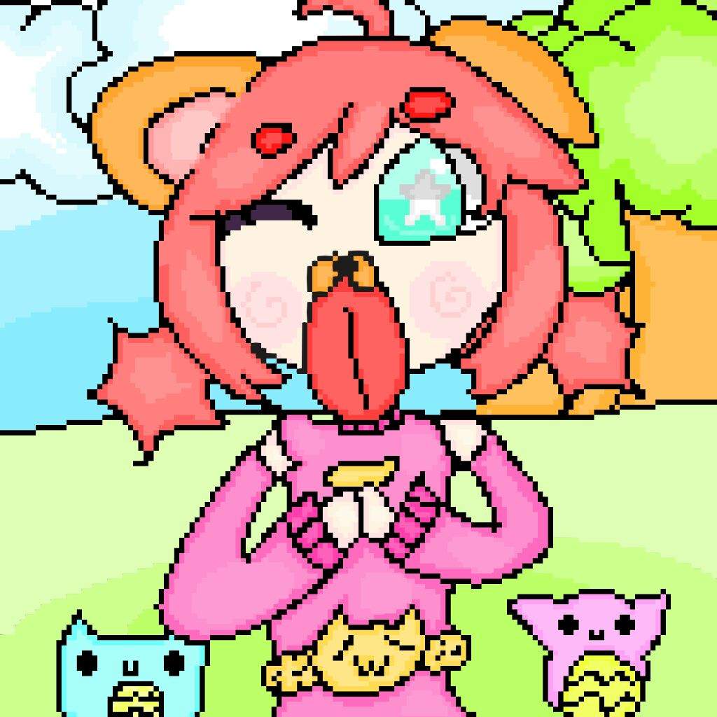 Nana! (NO filter) (Pixel Art!) | Mobile Legends: MOBA Amino