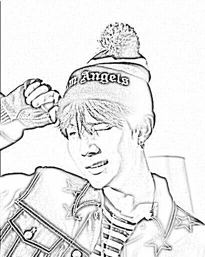 Army Bts Coloring Page - BTS Coloring Pages - Coloring Home / All