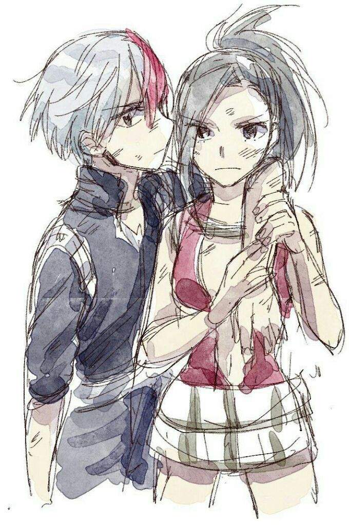 Shoto and momo are in the lead | My Hero Academia Amino