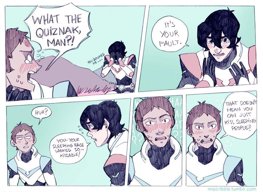 Klance comic | Voltron Amino