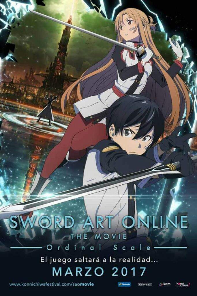 Reseña de la película de Sword Art Online Ordinal Scale