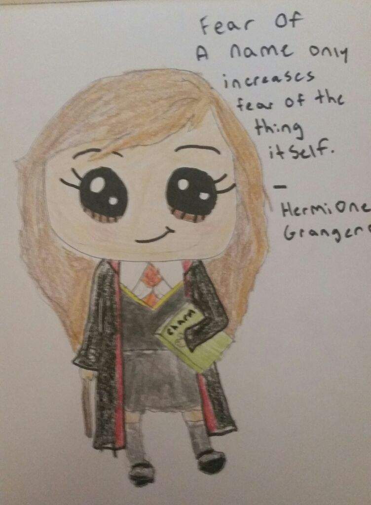 Kawaii Hermione Drawing Harry Potter Amino