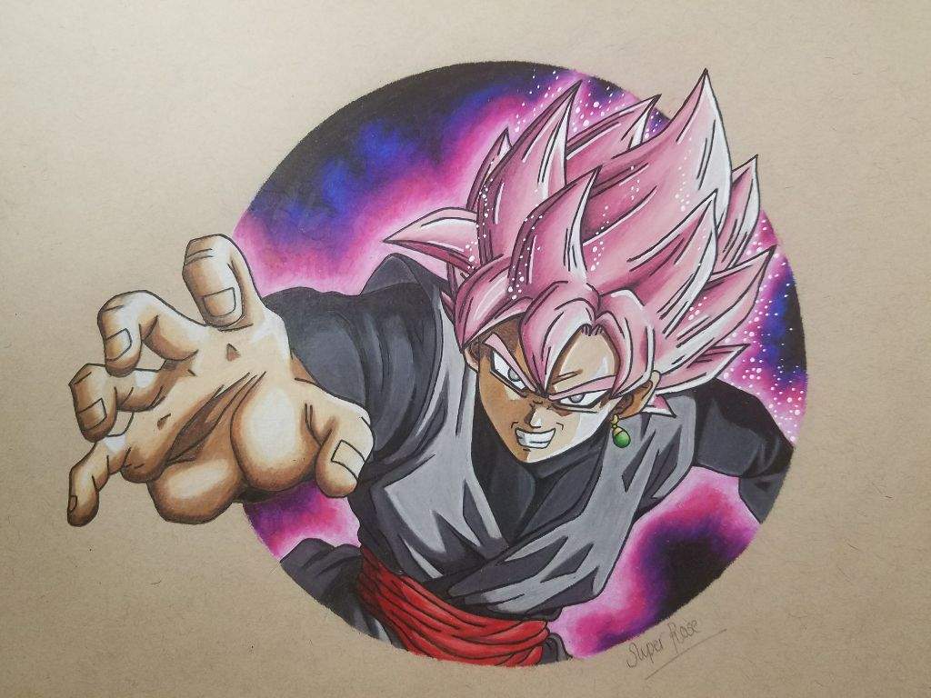 Ssj Rosé Goku Black Drawing Dragonballz Amino 7804