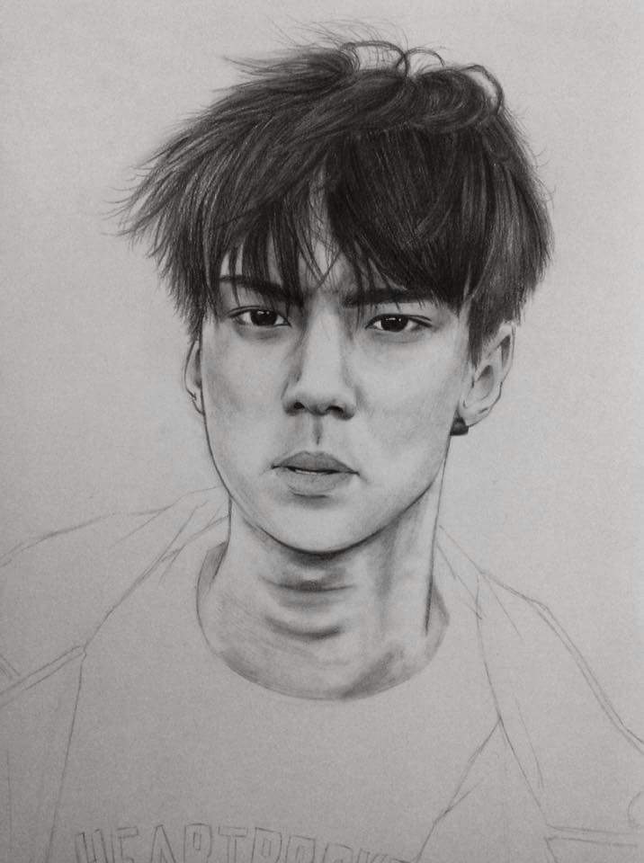 ♦️SEHUN FANART♦️ | K-Pop Amino