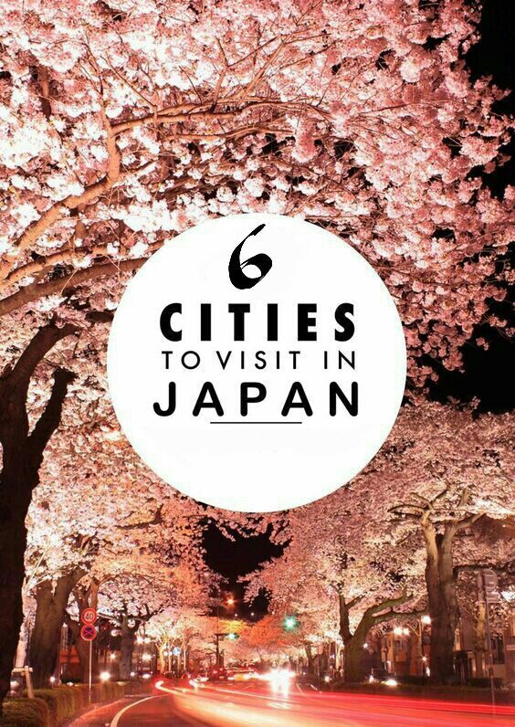 《6 Cities to visit in Japan》 | Japan Amino