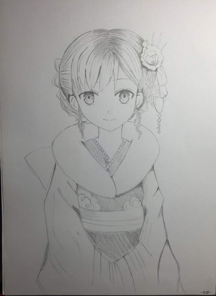 Art Project: Buns and Kimonos | Anime Amino