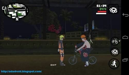 84 Gta Sa Lite Mod Naruto  Best HD