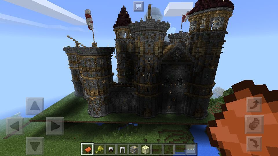 minecraft medieval castle