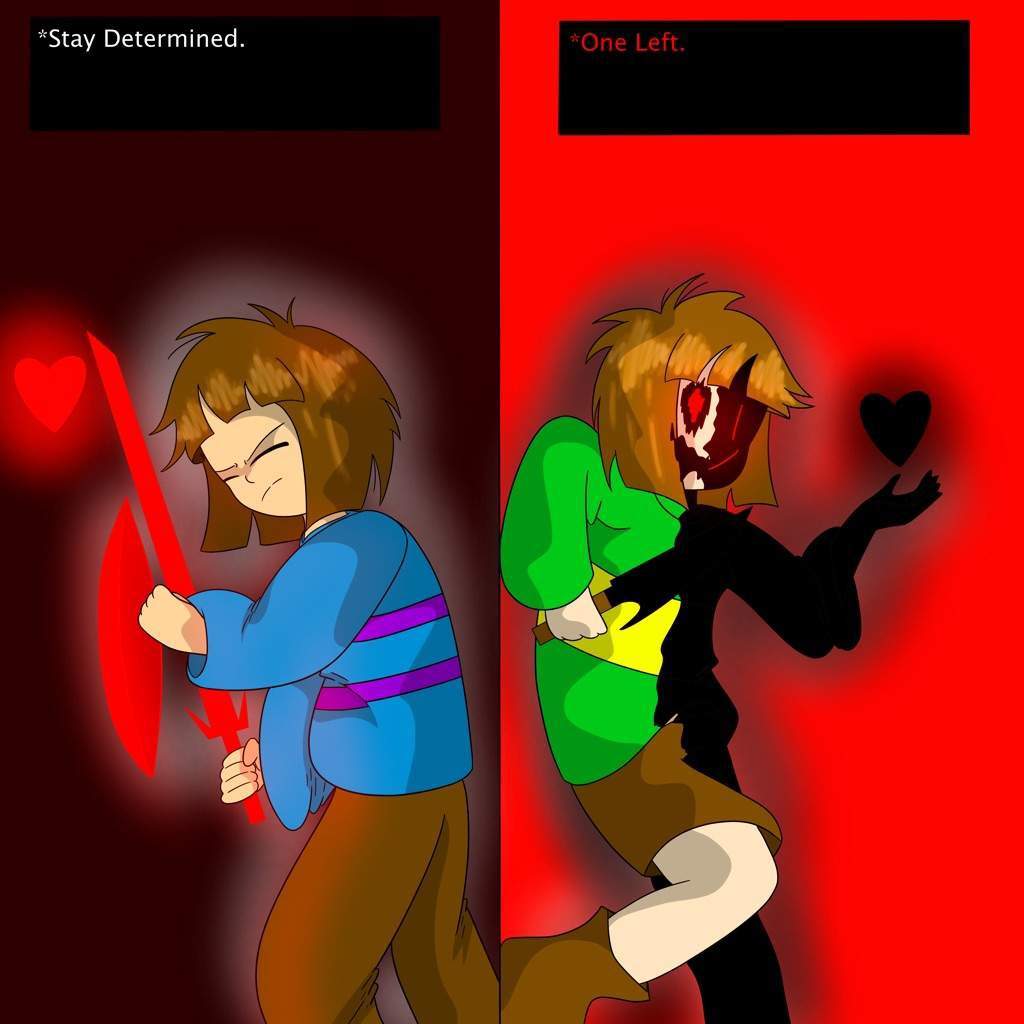 Glitchtale Chara Fan Art