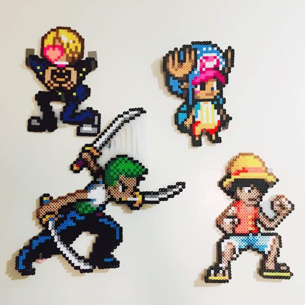 Featured image of post One Piece Perler Beads With valentine s day coming up fast hearts seemed best to work with