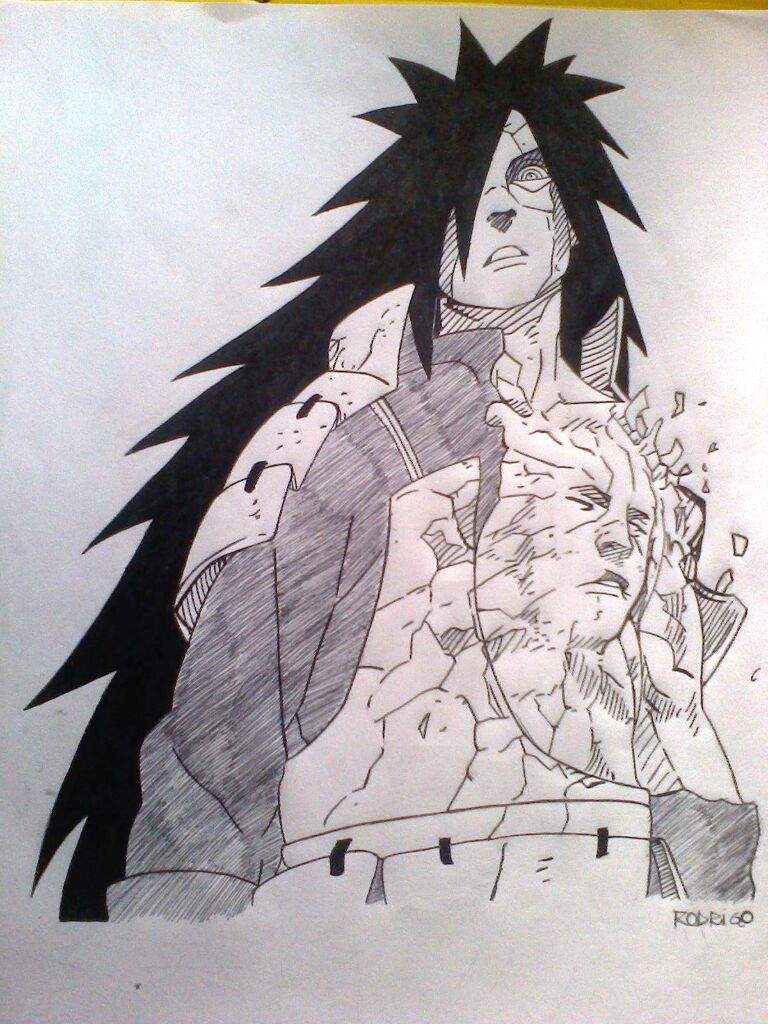 Desenho Do Madara Uchiha Naruto Shippuden Online Amino