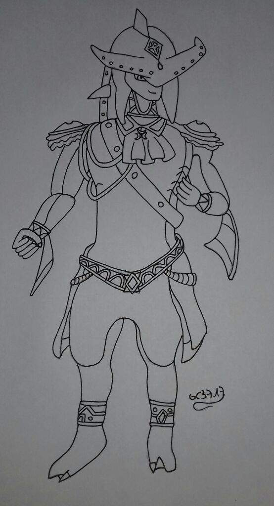 Prince Sidon drawing | Zelda Amino