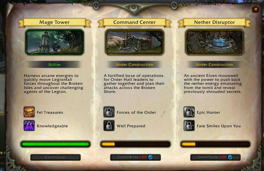 pre requisites for mage tower wow