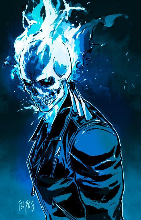 Ghost Rider Blue Vs Jack Lantern Vs Darkhawk Vs Annihilus Vs Hombre Sin Rostro Comics Amino