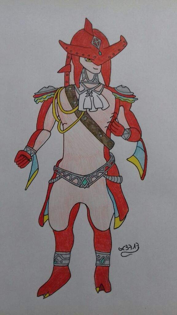 Prince Sidon drawing | Zelda Amino