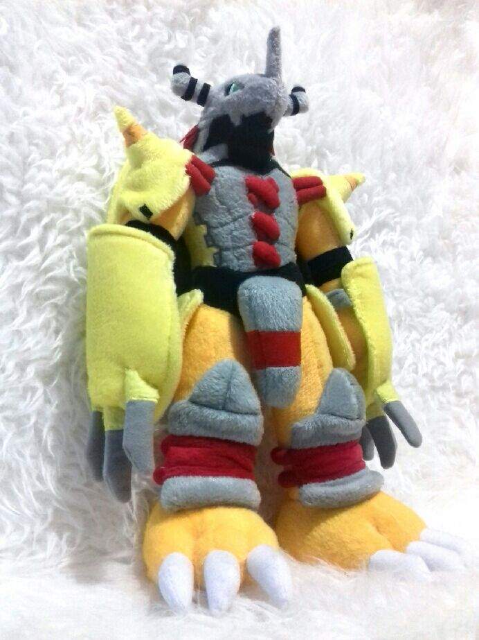 metal greymon plush