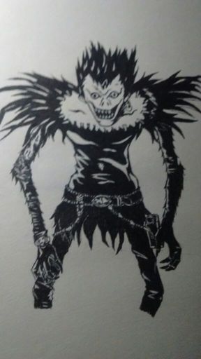 Ryuk drawing #2 | Death Note Amino