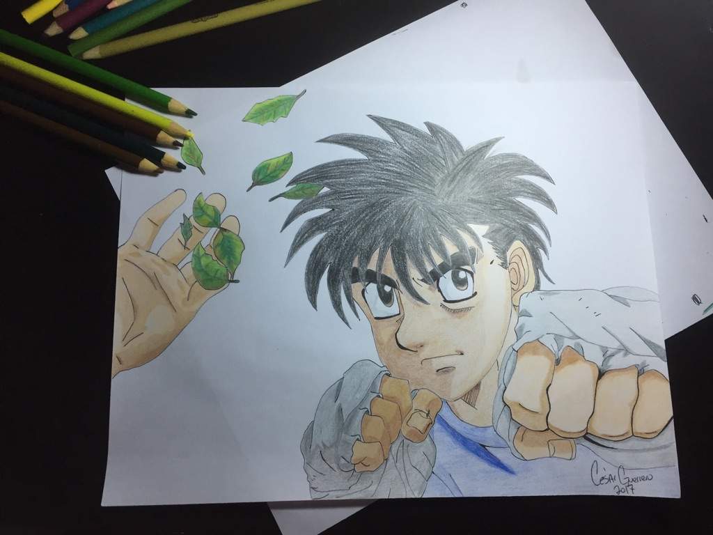 Mi ultimo dibujo,anime -hajime no ippo | •Arte Amino• Amino