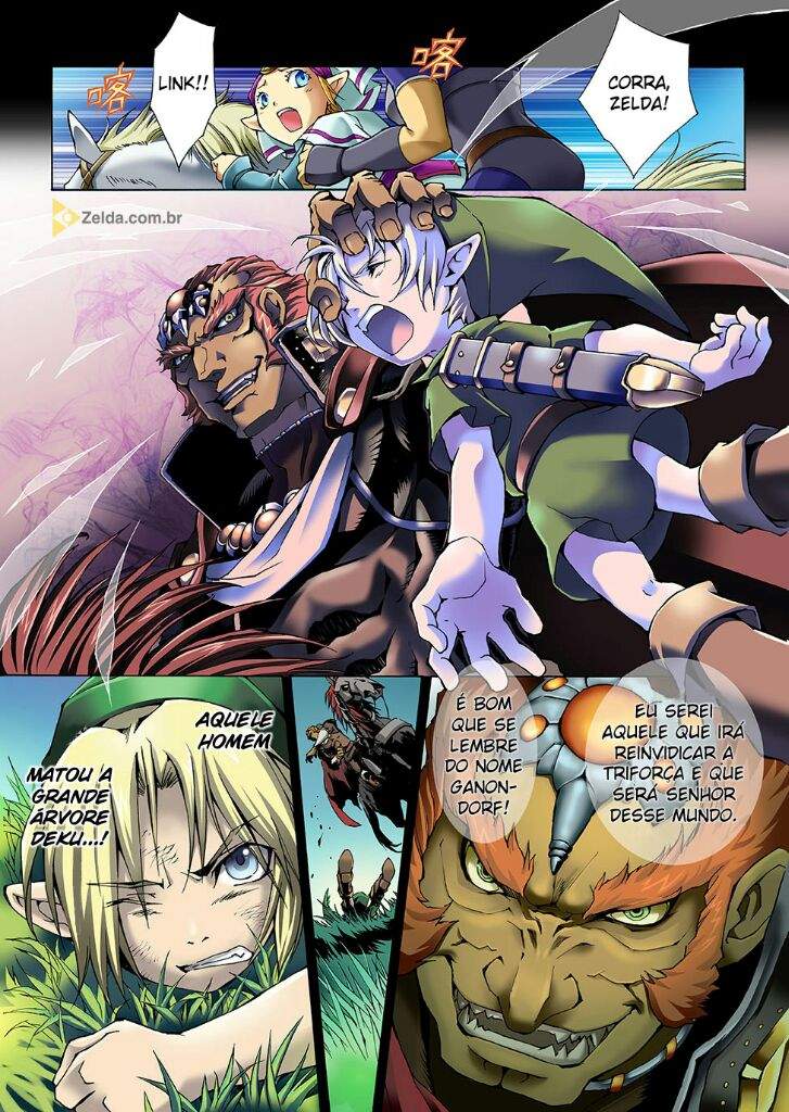 Legend Of Zelda Ocarina Of Time Manga Mangá: The Legend of Zelda 《 Ocarina of Time 》 | Comics Português Amino