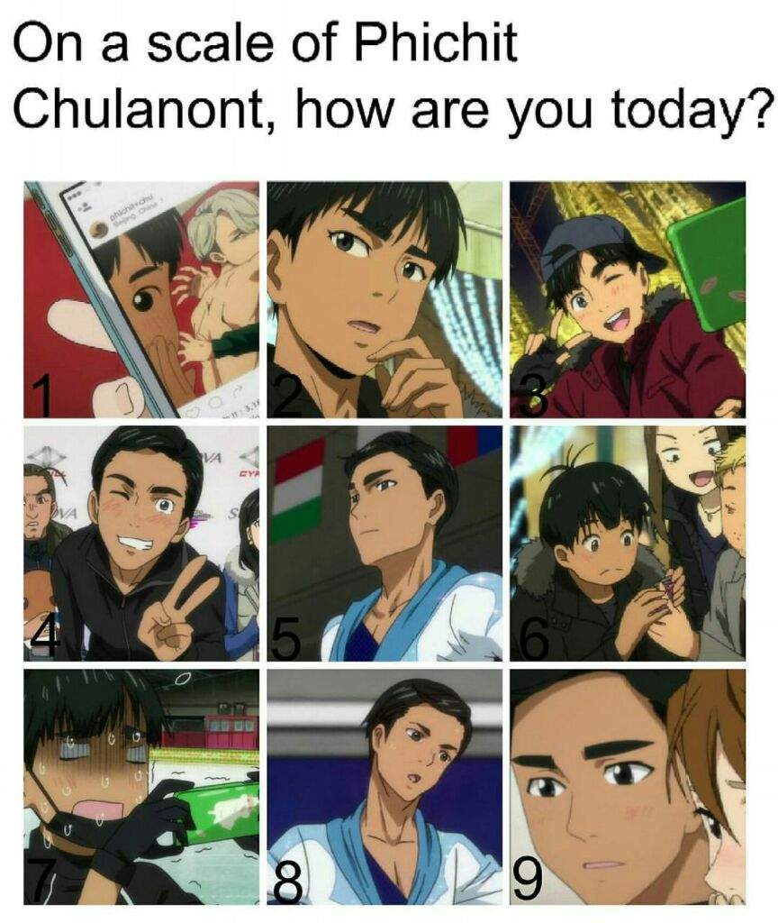 On A Scale Of Phichit Chulanont How Are You Today Project Anime Amino