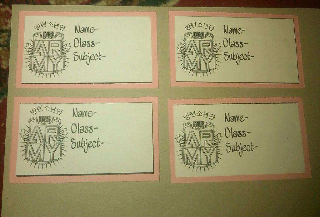 bts name tags armys amino