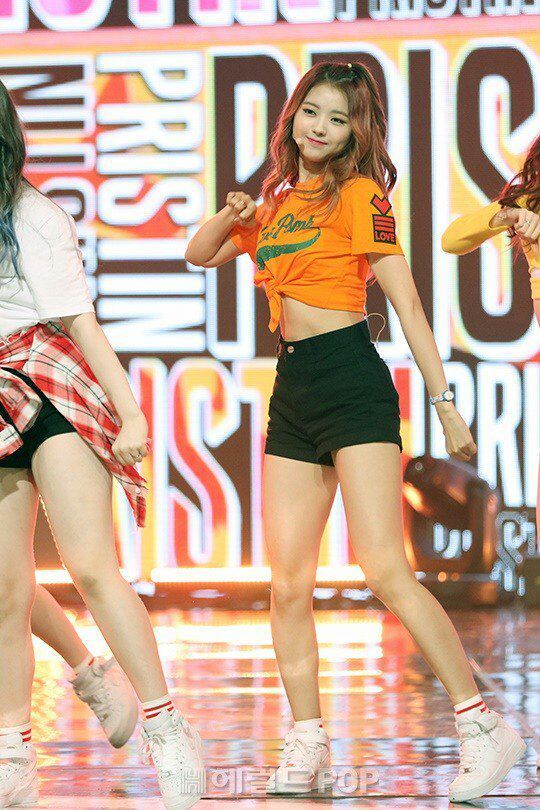 [PRESS]PRISTIN WEE WOO MBC SHOW CHAMPION 20170405 | PRISTIN {프리스틴} Amino