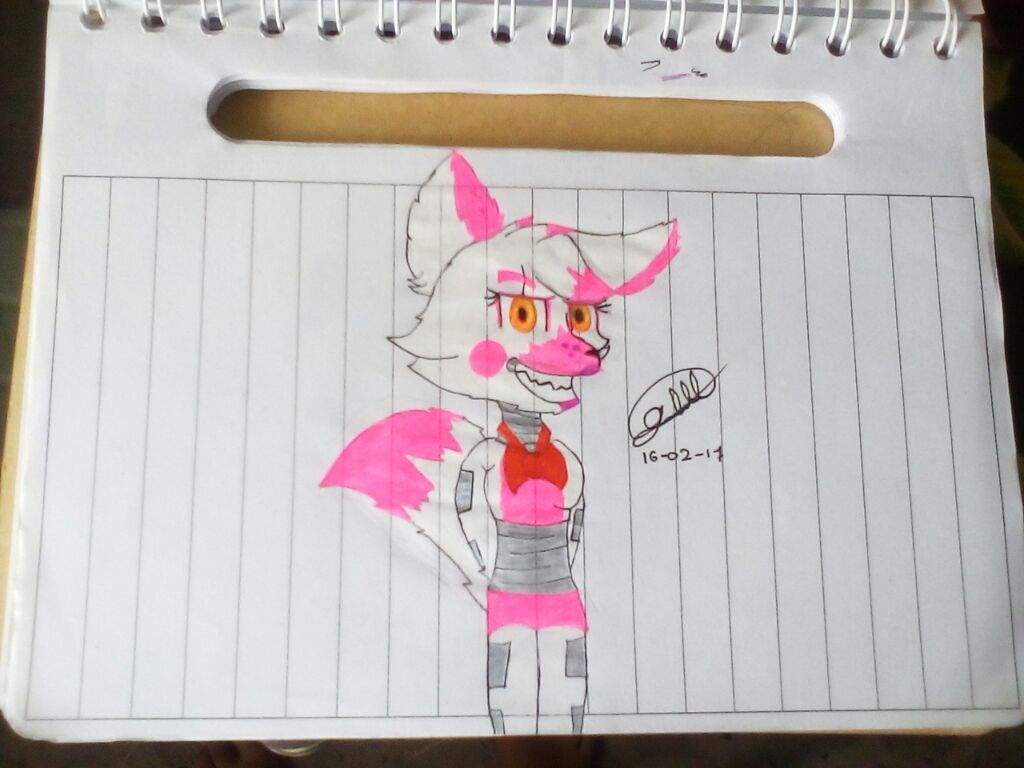 🐺DIBUJO DE FUNTIME FOXY🐺 | FNaF Amino [ Español ] Amino