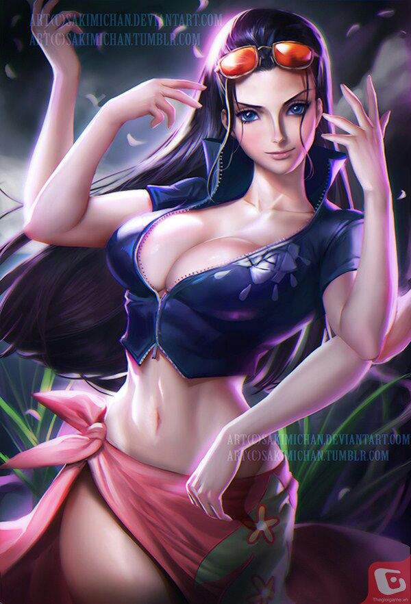 Nico Robin Nami And Boa Hancock Anime Amino 0458