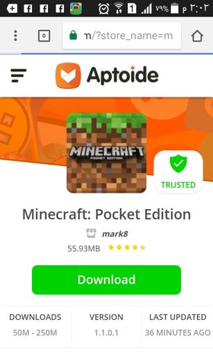 minecraft pe apk aptoide