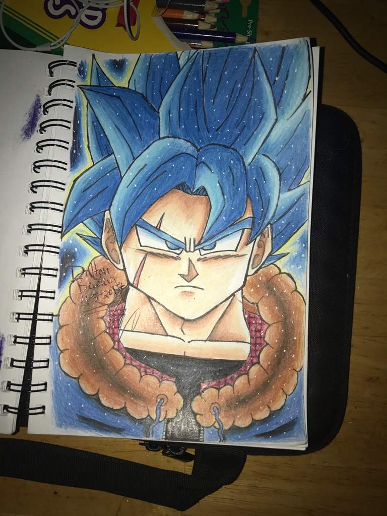 Goku Black Kaioken drawing (Fan Art) | DragonBallZ Amino