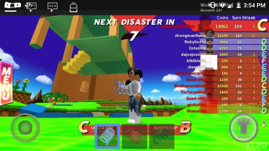 Floating Tower Glitch In Natural Disasters Survivals 2 Roblox Amino