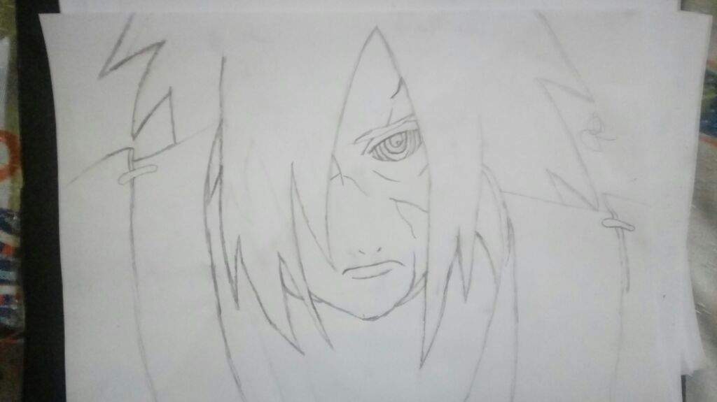 Desenho Uchiha Madara Animeiros Amino