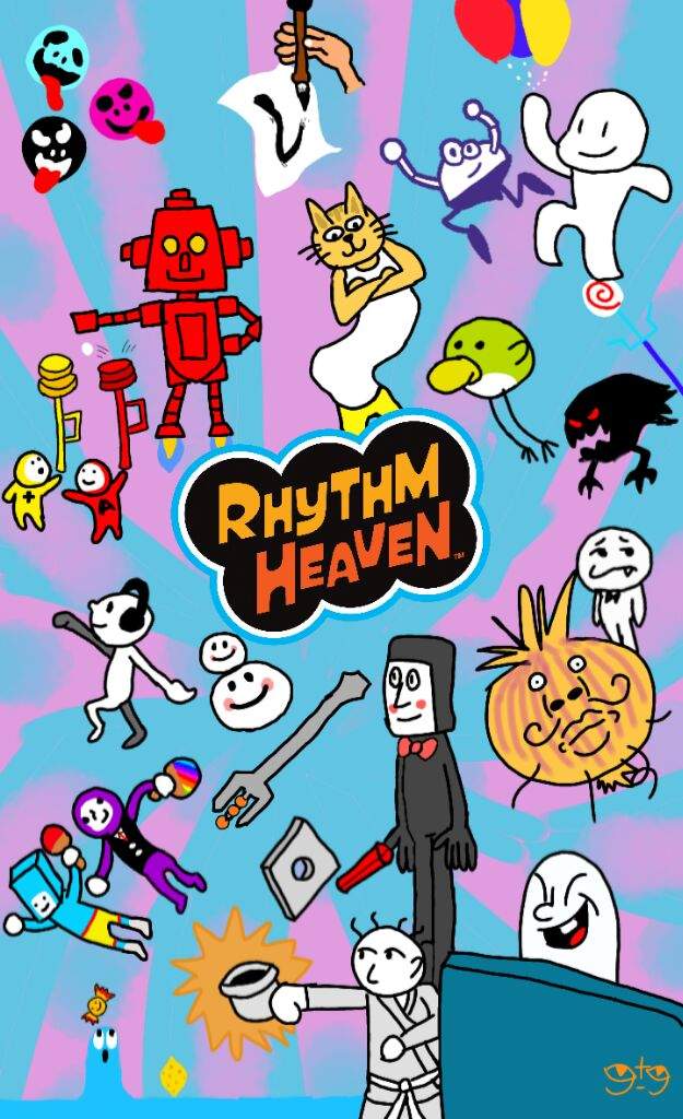 rhythm heaven wallpaper