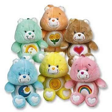 6 care bears