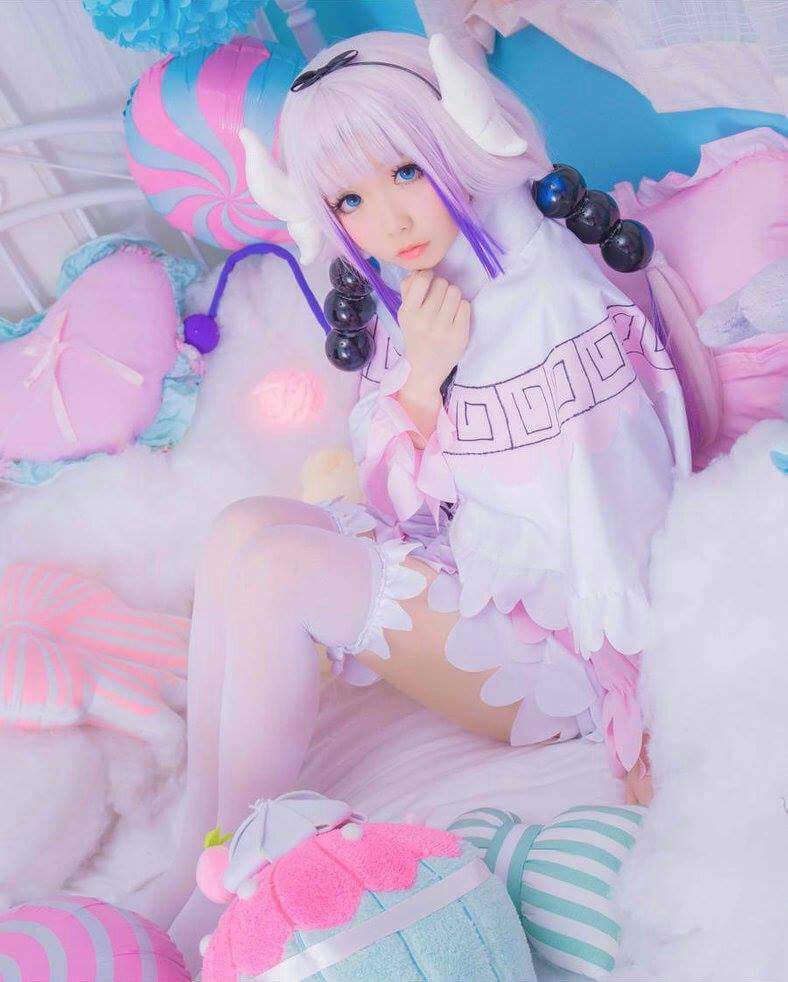 🍰Kanna Kamui🍰 (Kobayashi-san Chi no Maid Dragon) cosplay by Hoshilily 😆 ...