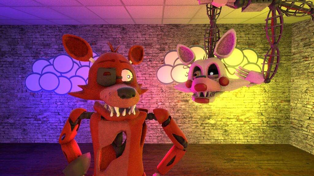 Foxy x Mangle, | Fnaf Ships And Couples Amino