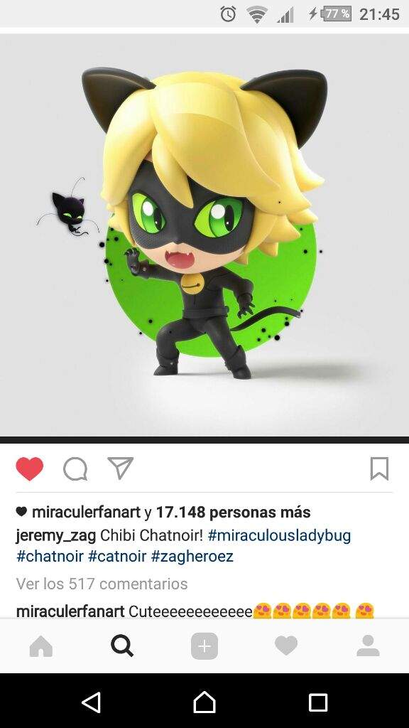 Chat Noir Chibi Miraculous Ladybug Espanol Amino