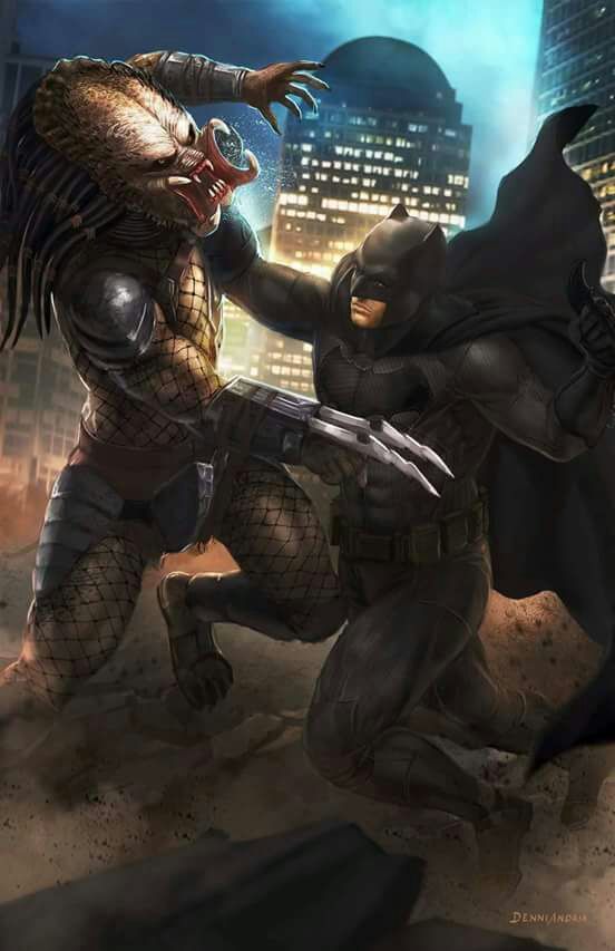 Batman vs predator | Alien vs predator universo Amino