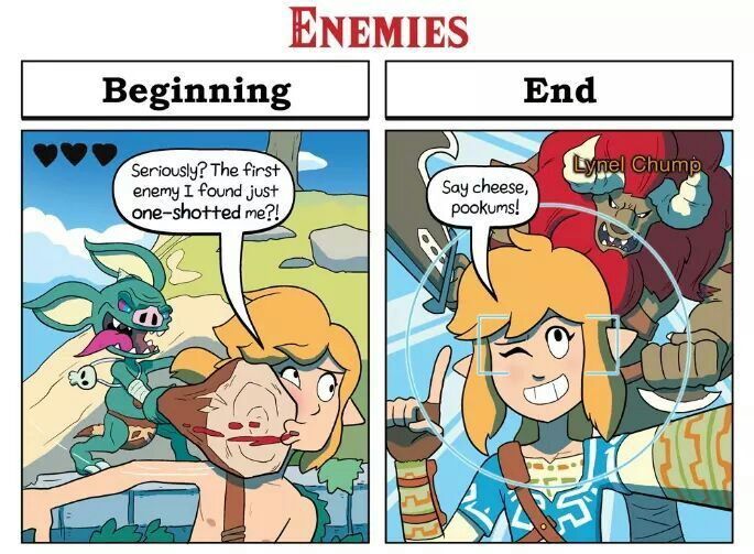 Before and after | Zelda Amino