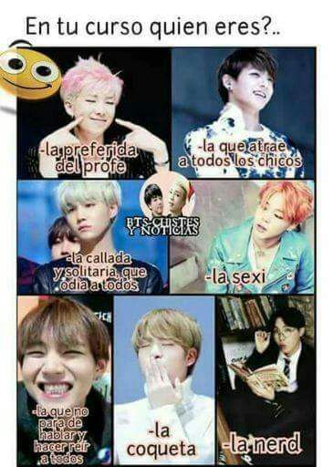 Cual eres en el colegio? | ~BTS A.R.M.Y~ Amino