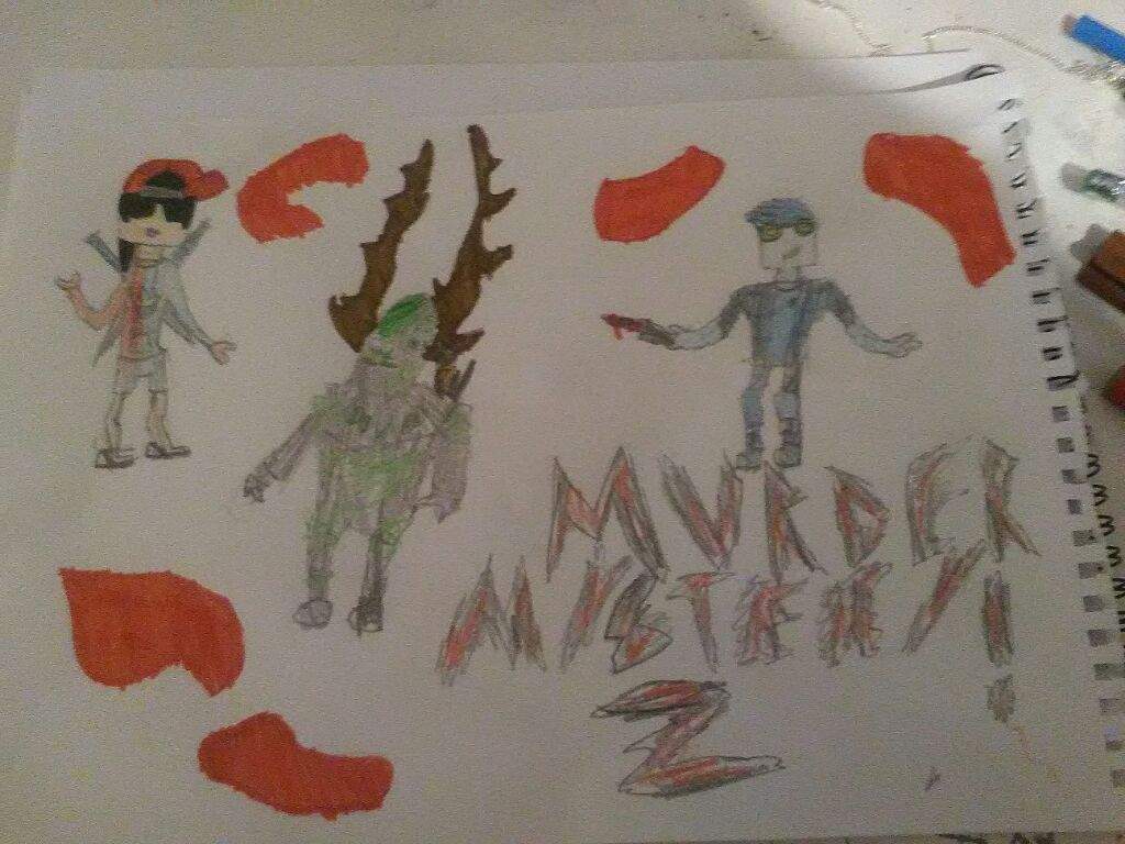Murder Mystery 2 Drawing Roblox Amino - murder mystery roblox background 2020