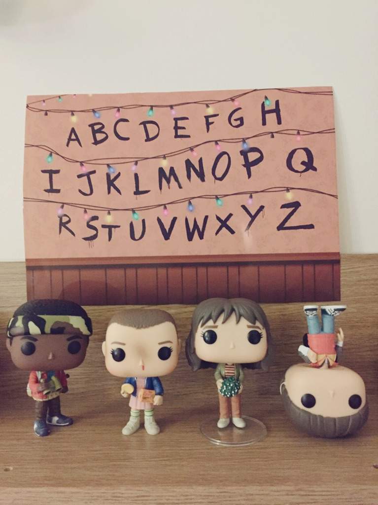 Stranger Things Funko Pop Collection Display Shelf Stranger Things